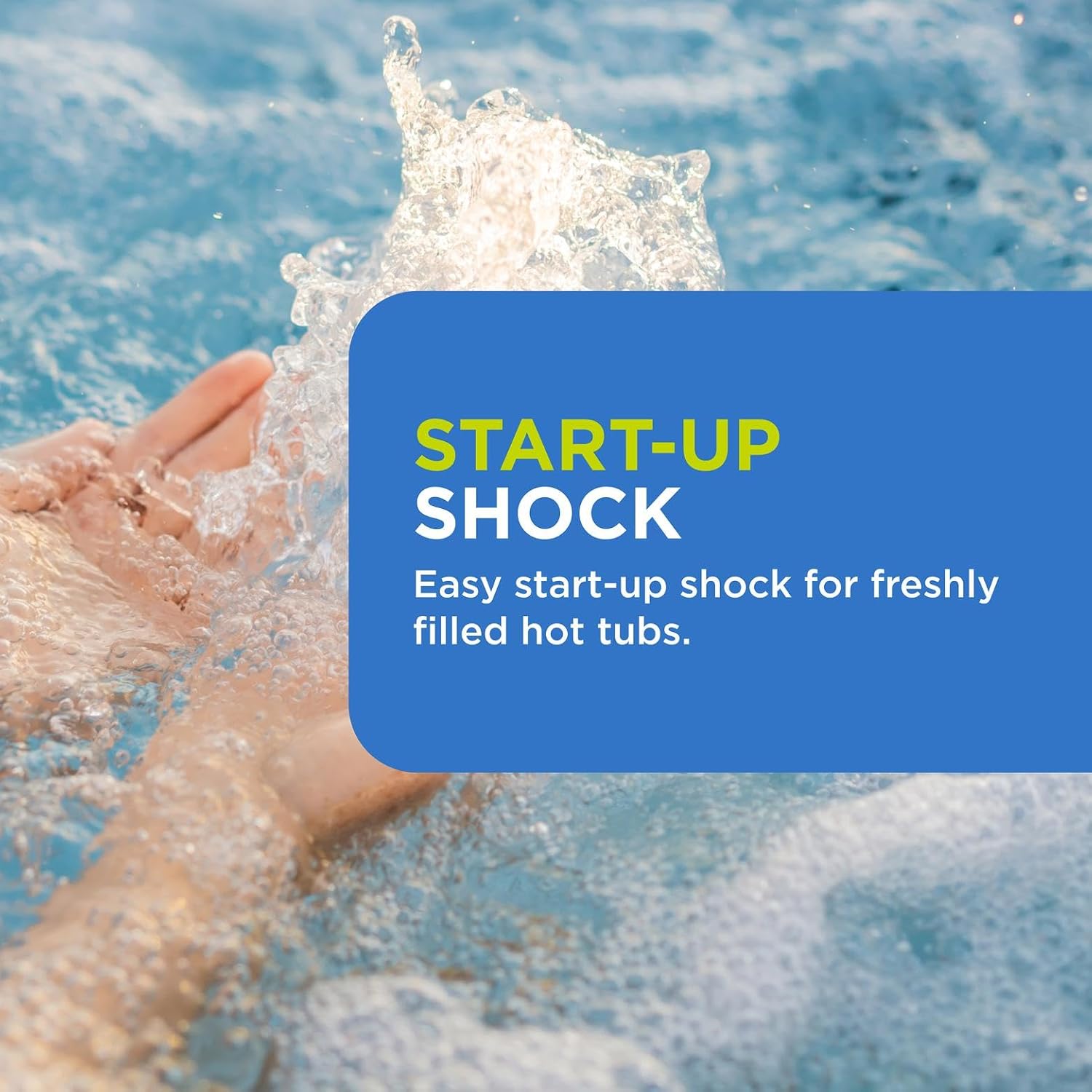 FROG Jump Start, Single Dose Chlorine Shock for Hot Tubs, 12 Pack