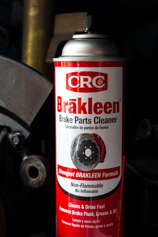 CRC Brakleen Brake Parts Cleaner Spray - Non-Flammable - 19 oz (12-Pack)