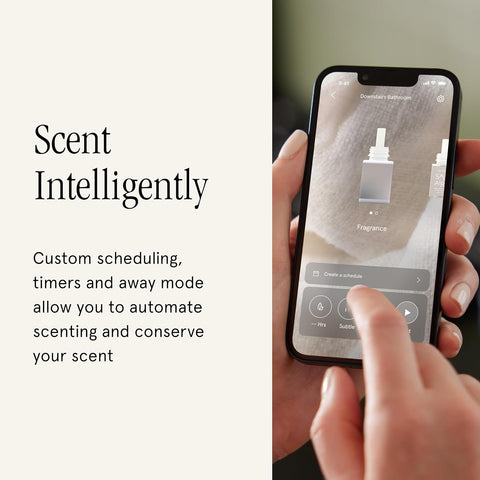 Pura Plus Smart Home Fragrance Diffuser for Large Spaces, White