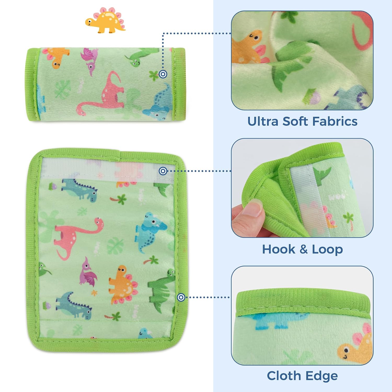 COOLBEBE Car Seat Straps Shoulder Pads for Baby Kids