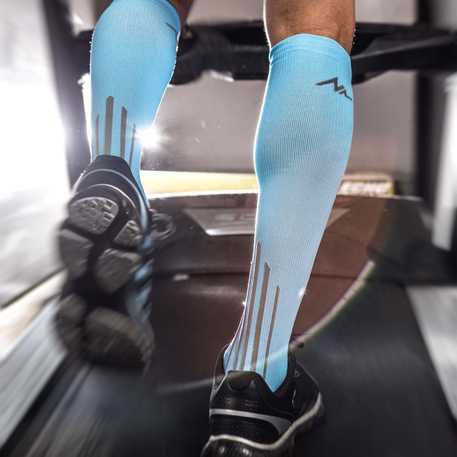 NEWZILL Medical Compression Socks for Women & Men, 20-30 mmHg Knee-High Support for Circulation, All-Day Comfort for Work Travel Running Cycling and Fitness