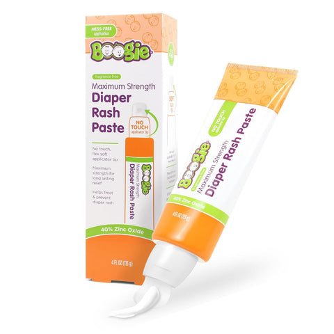 Boogie Maximum Strength Diaper Rash Paste for Babies - 4 fl oz