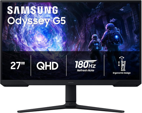 Samsung 27" Odyssey G5 (G51F) Series QHD (1440P) Gaming Monitor