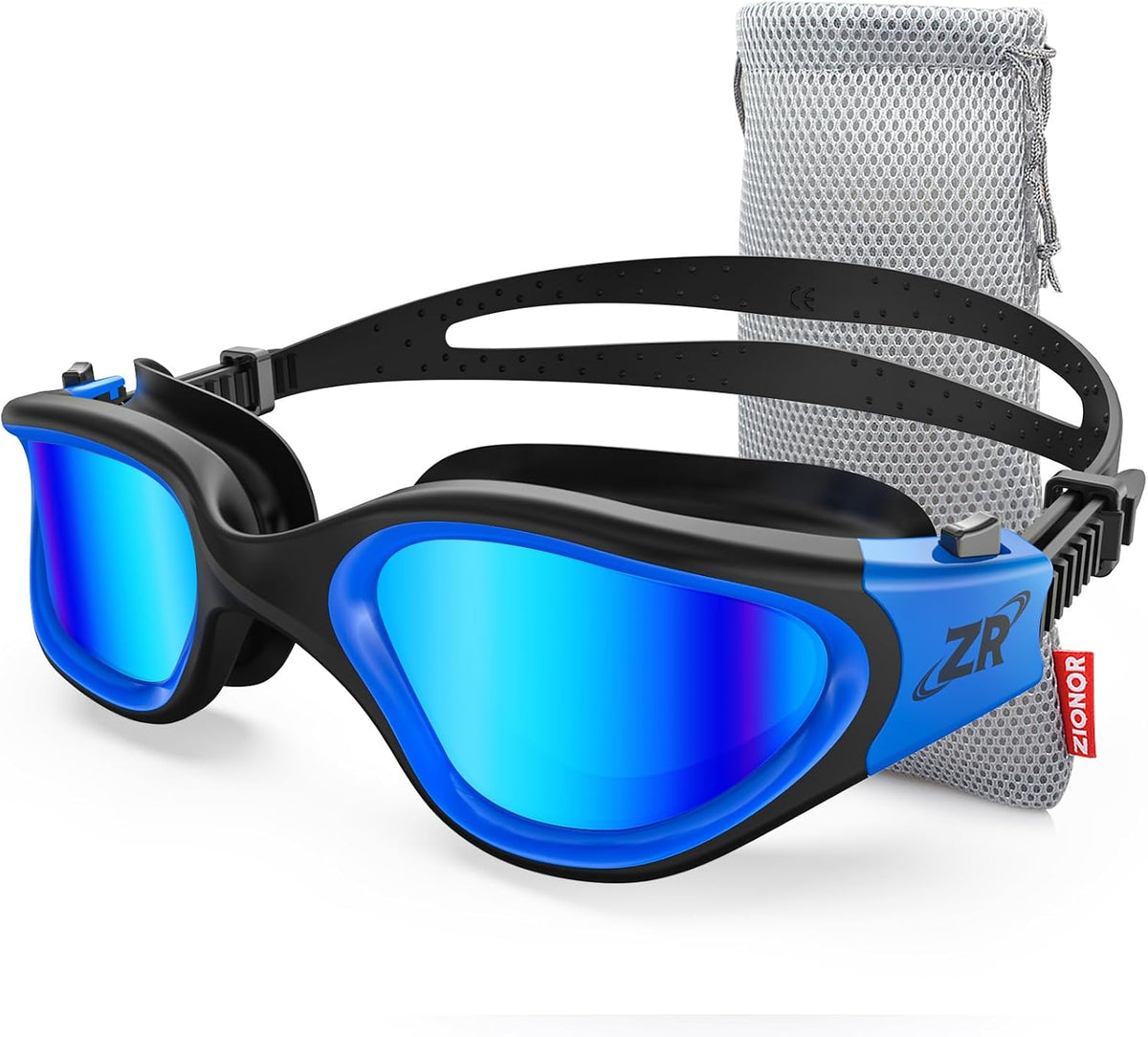 ZIONOR Swim Goggles, Upgraded G1 Polarized Swimming Goggles Anti-fog for Adult Men Women