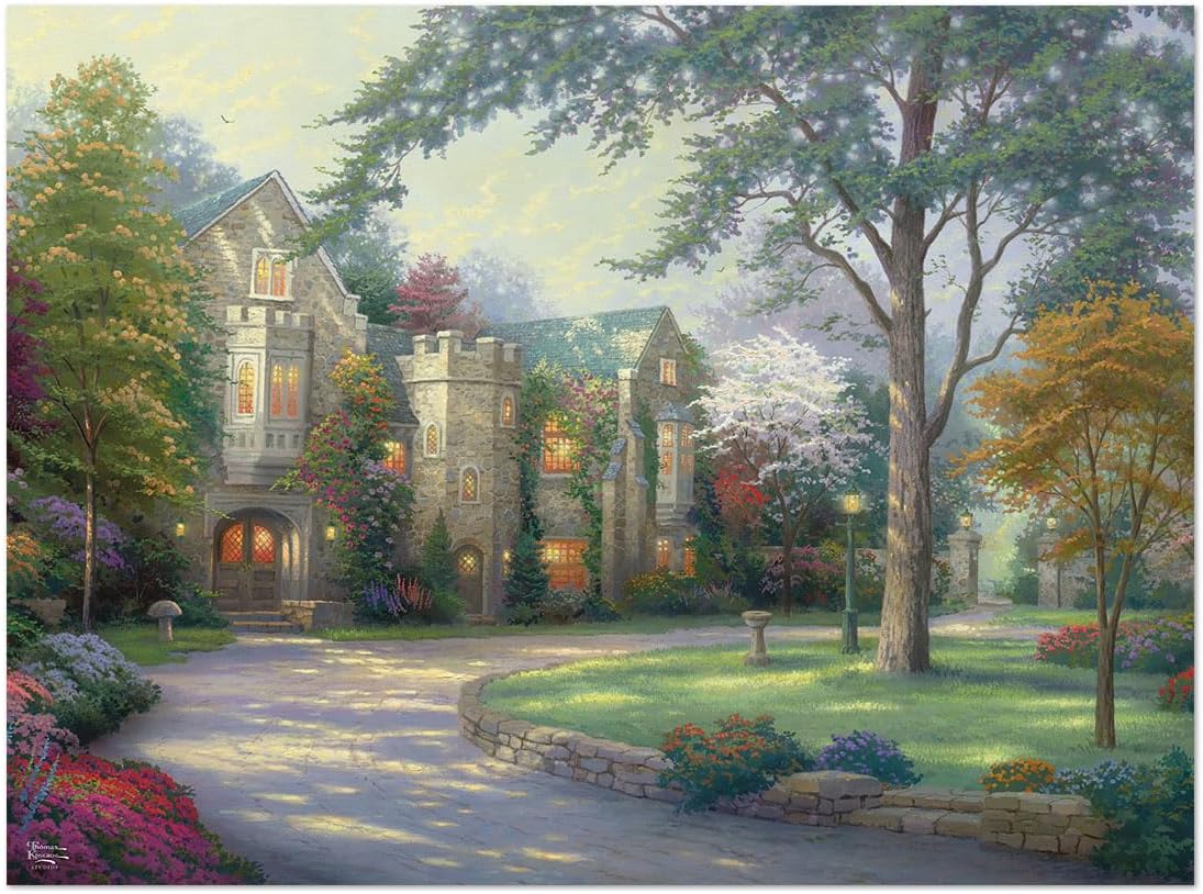 Buffalo Games - Thomas Kinkade Beyond Summer - 1000 Piece Puzzle for Adults
