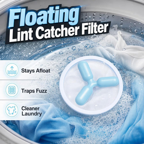 Washing Machine Lint Catcher, 2026 New Floating Washer Filter (6)