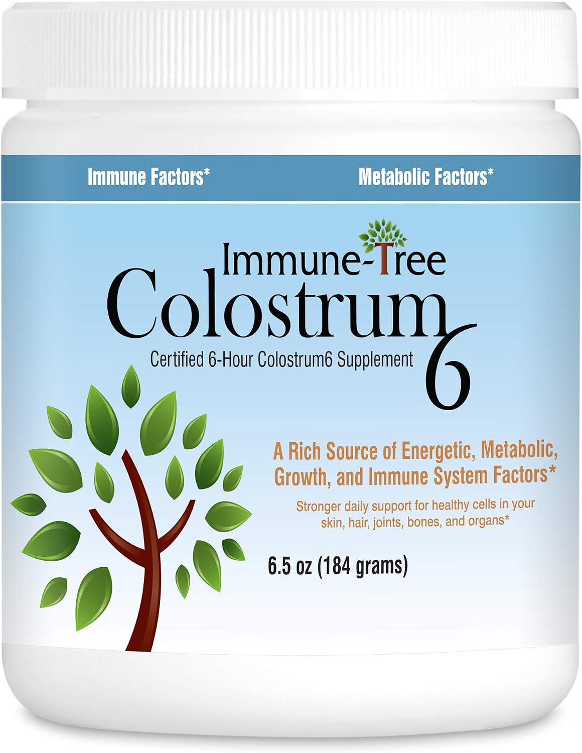 Grass-Fed Bovine Colostrum Powder Supplement, Immune & Gut