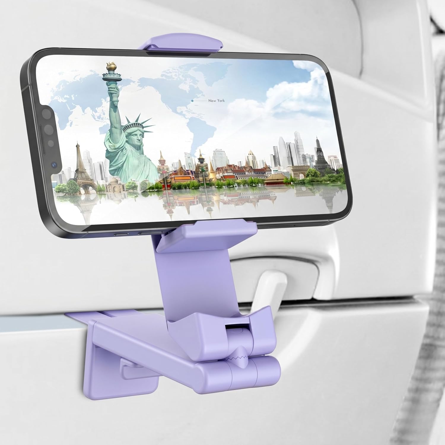 Perilogics Airplane Phone Holder Mount, Plane Travel Essentials