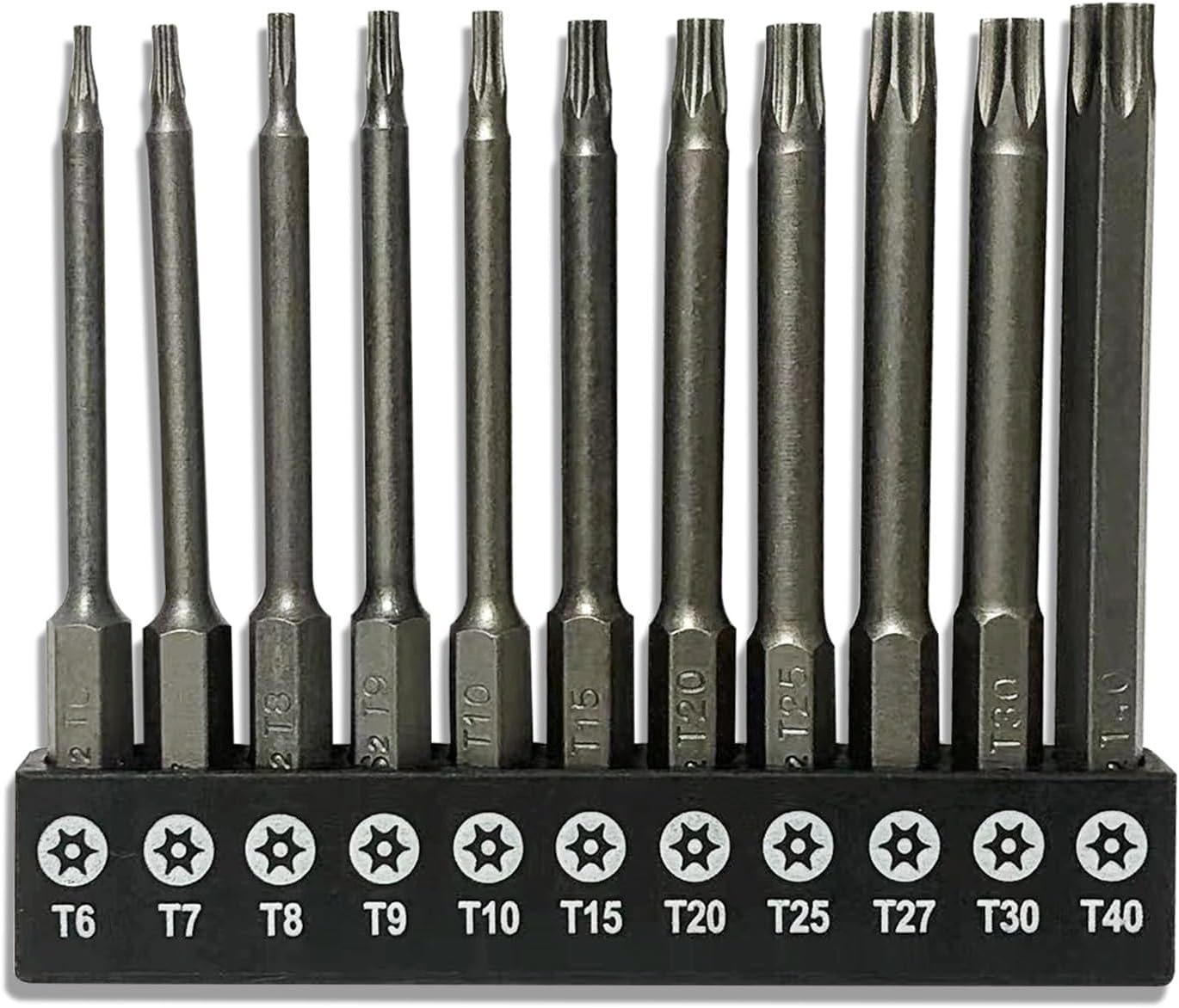 aiyun 11Piece Star Screwdriver Bit Set Shark Vacuum Security (75mm Length)