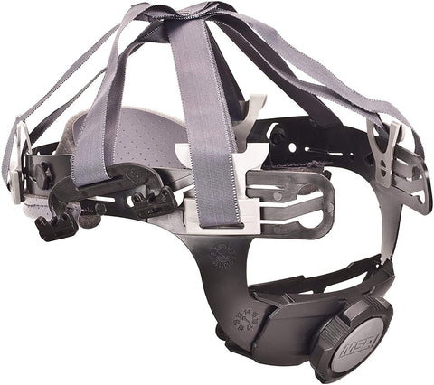 MSA 10153385 Fas-Trac III Replacement Suspension - 4-Point Attachment, Size: Standard, Skullgard/Comfo-Cap Helmet Accessory, Cap/Hat-Style Hard Hat Suspension, Adjustable, Replaceable & Durable Gear,Black