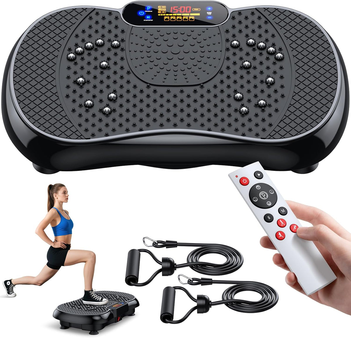 PBYRD Vibration Plate Exercise Machine for Lymphatic Drainage Weight Loss
