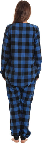 Just Love Printed Flannel Adult Onesie/Pajamas