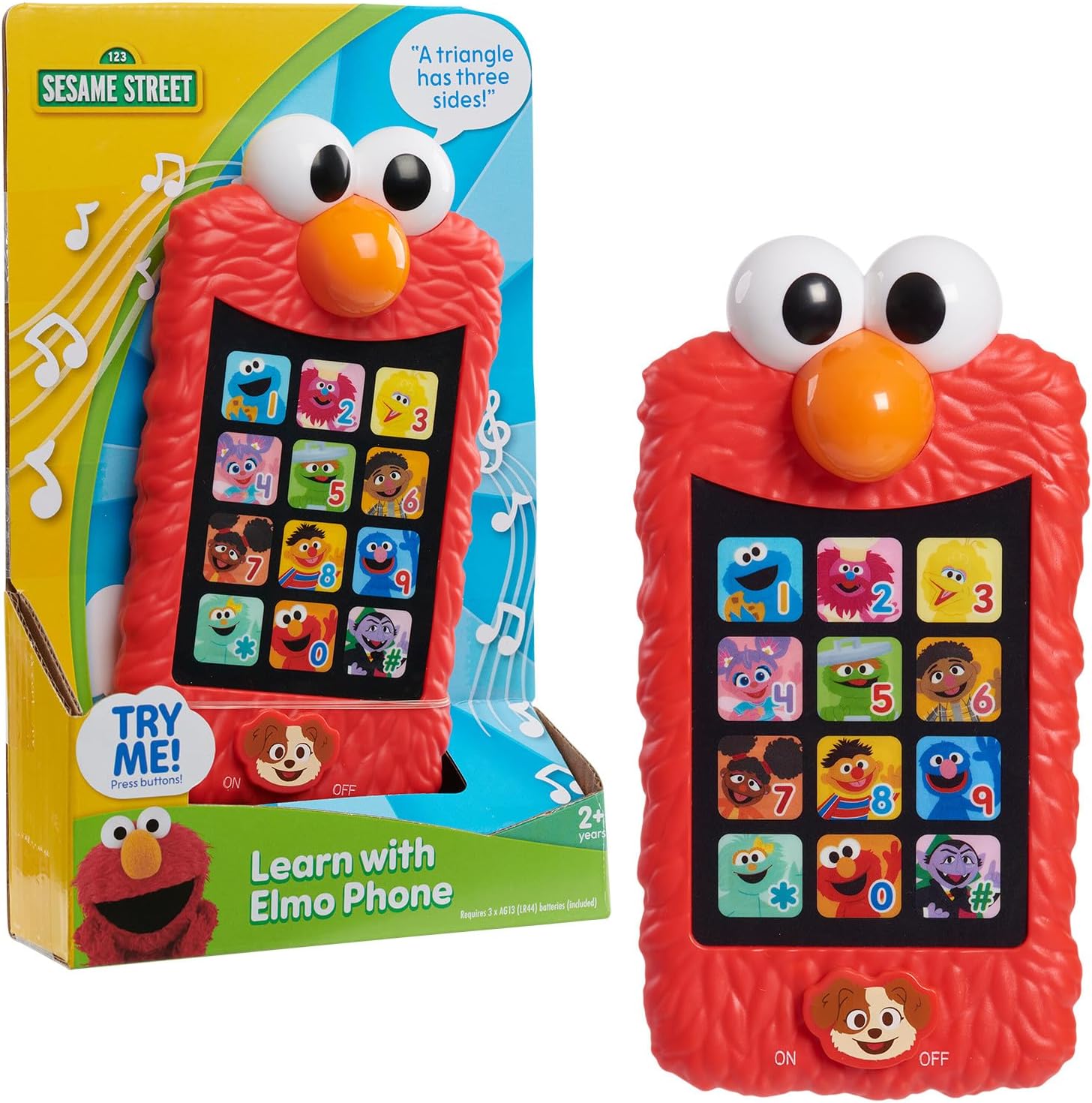 Sesame Street Learn with Elmo Pretend Play Phone by Just Play