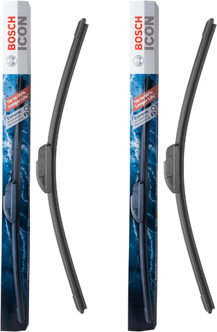 BOSCH 22A22B ICON Beam Wiper Blades - Set of 2 Blades (22A & 22B)