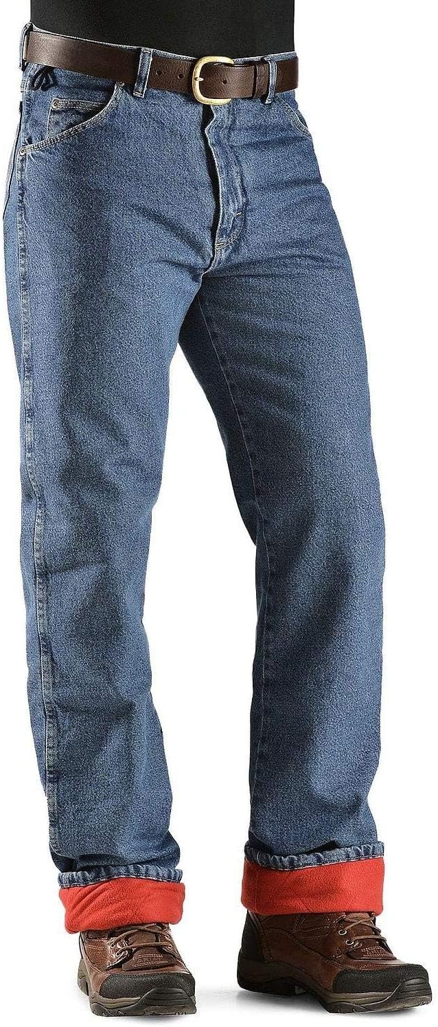 Wrangler Rugged Wear Men's Woodland Thermal Jean