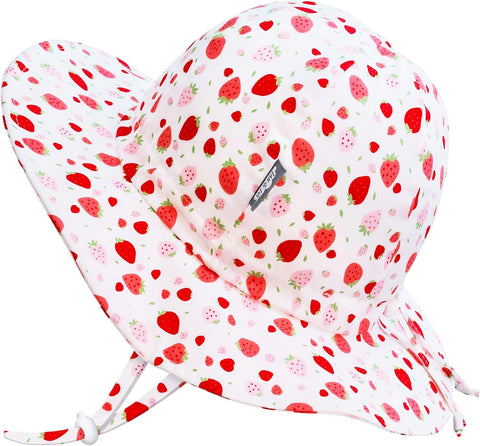 JAN & JUL 50+ UPF Cotton Sun Hat with Wide Brim for Toddler Girls
