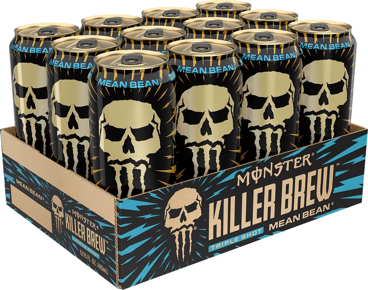 Monster Energy Killer Brew Mean Bean, 15 Fl Oz