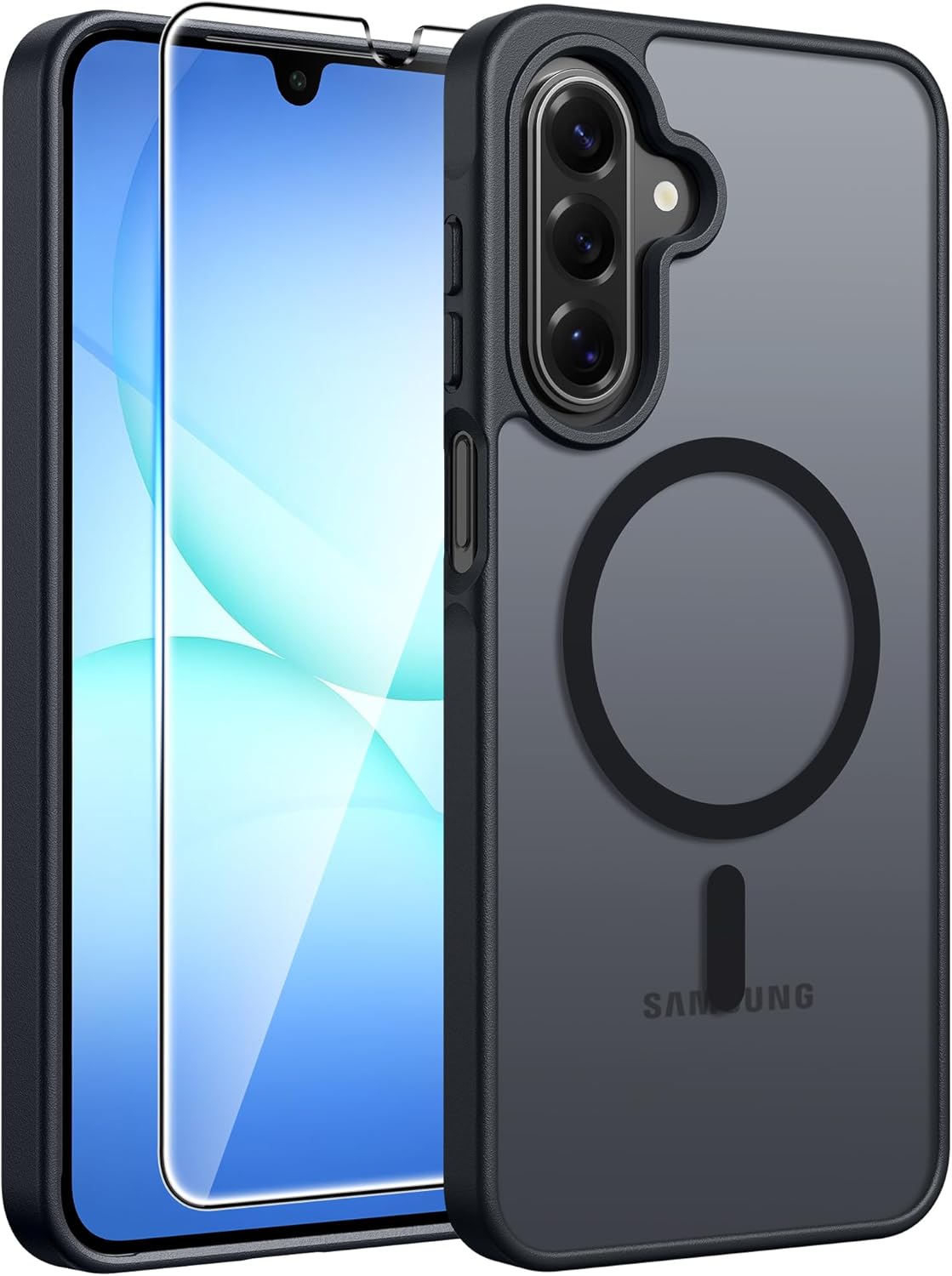 FNTCASE for Galaxy A17/A16 5G Phone Case, Fit for Magsafe, Screen Protector