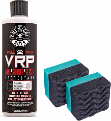 Chemical Guys, VRP Vinyl, Rubber & Plastic Dressing & WonderWave Kit, 16 oz