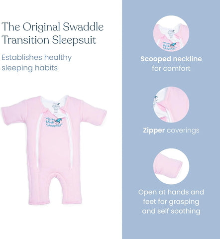 Magic Sleepsuit Baby Merlin's Microfleece Baby Swaddle Transition Product