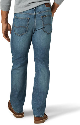 Lee Men's Extreme Motion Regular Straight Jean