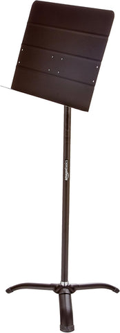 Amazon Basics Portable Height Adjustable Sheet Music Stand, Sturdy Metal, Black