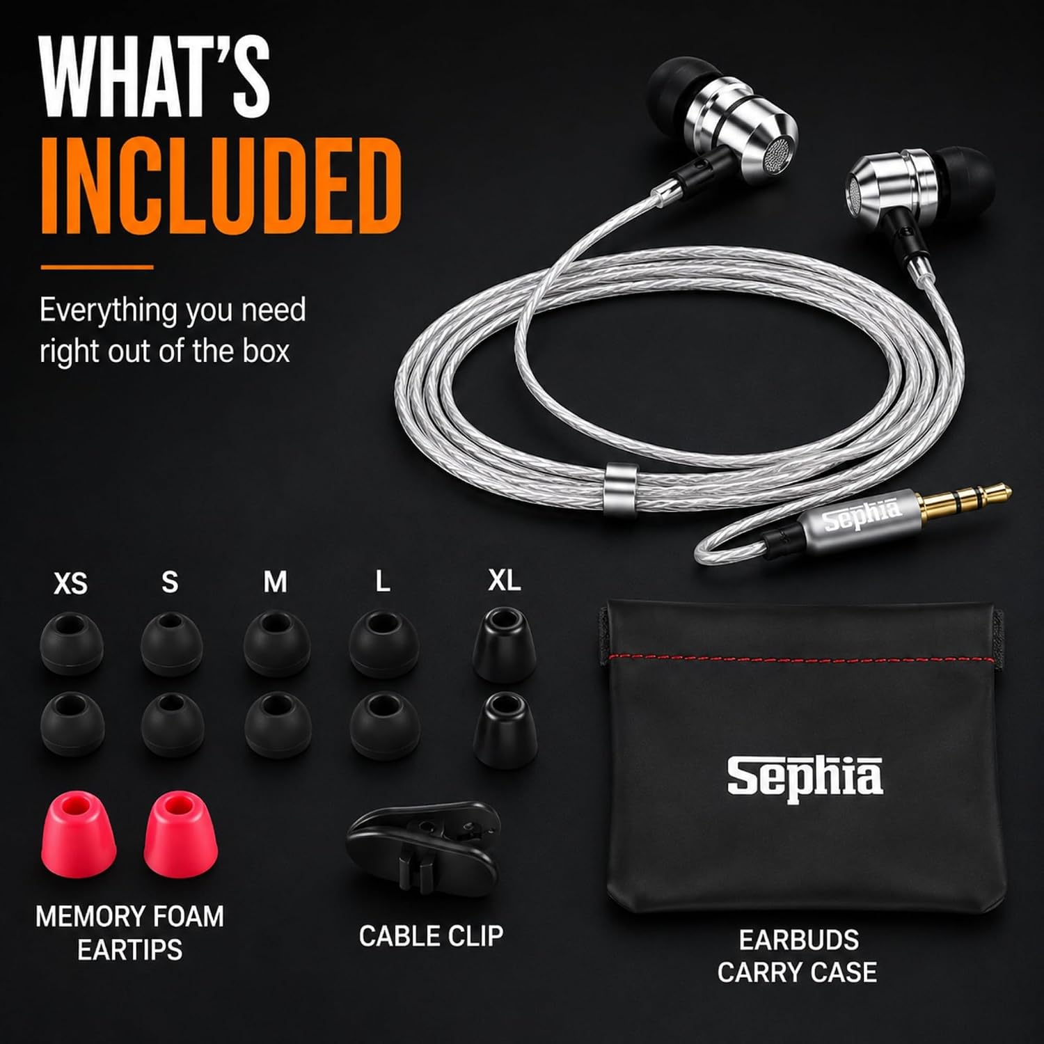 Sephia SP3060 Earbuds Wired in-Ear Headphones