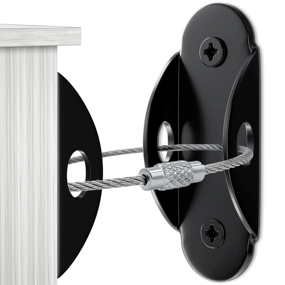 4our Kiddies Furniture Anchors(10 Pack), Furniture Straps for Baby Proofing