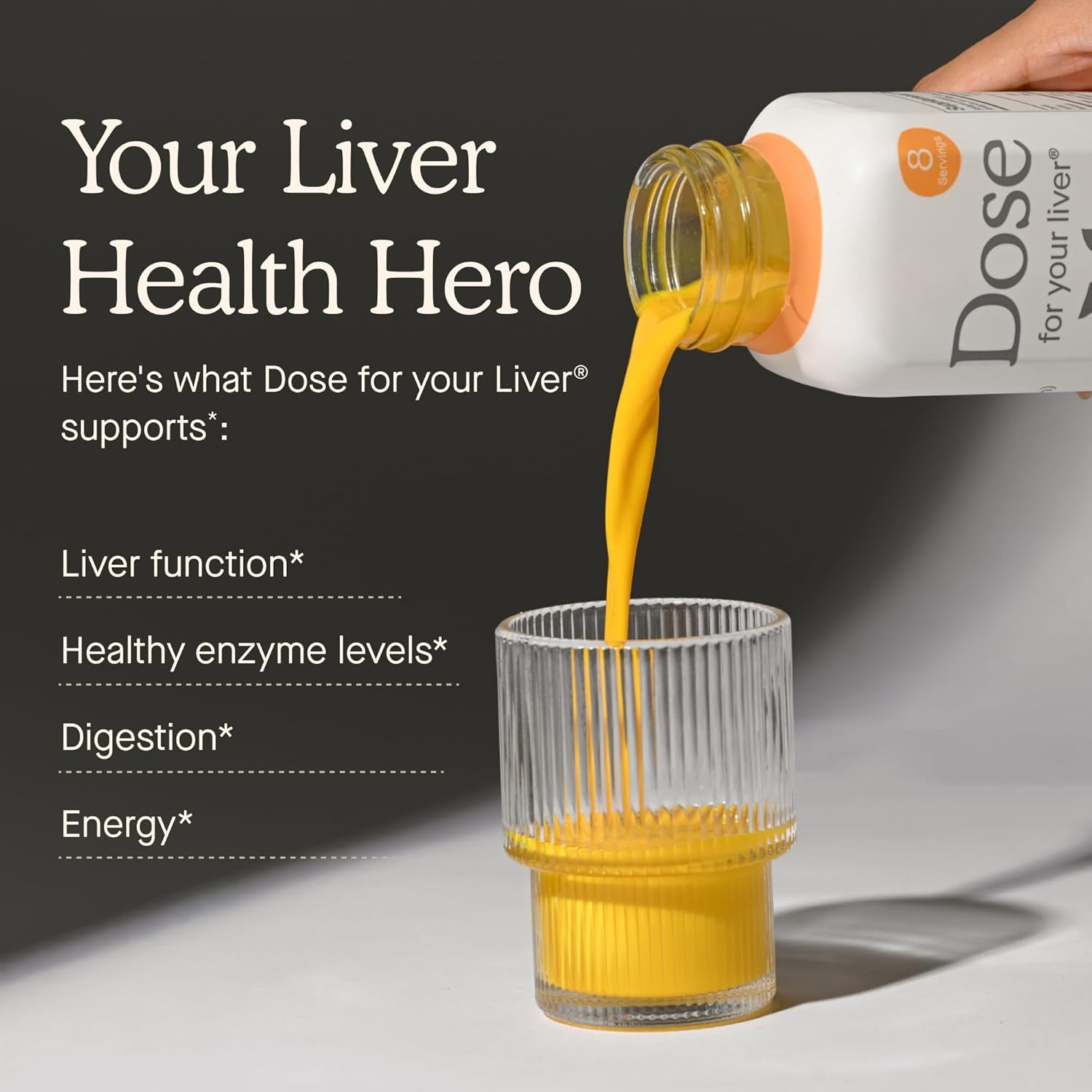 Dose for Your Liver Cleanse Detox & Repair, 16oz Bottle, 3 Pack