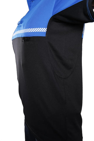 RYNO GEAR 100% Polyester Jersey Knit Two Tone Security Bike Patrol Polo Shirts