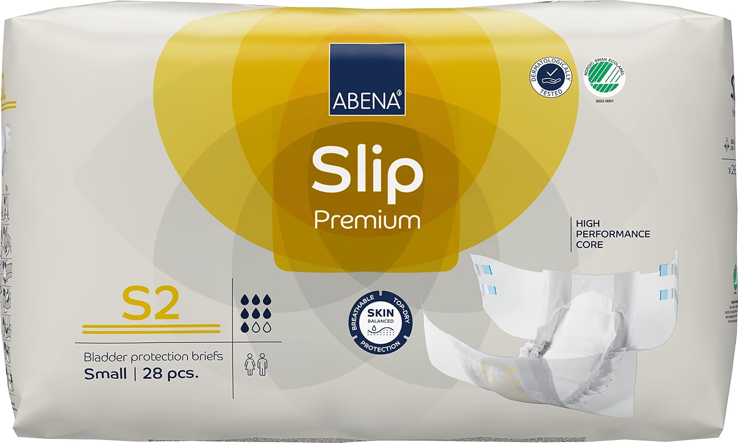 Abena Slip S2 Premium All-in-One Incontinence Pad
