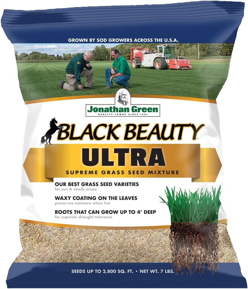 Jonathan Green Black Beauty Ultra Grass Seed - 7 lb