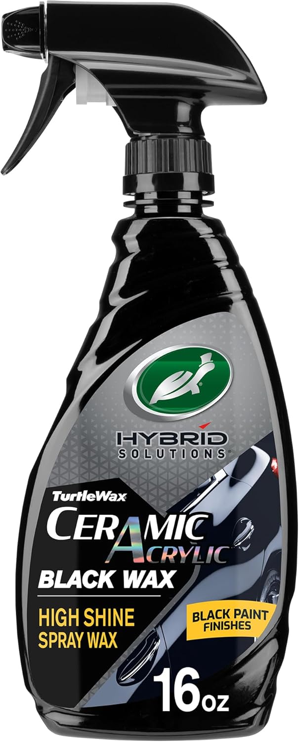 Turtle Wax Hybrid Solutions Ceramic Black Car Wax Spray, 16 oz. (Pack of 1)