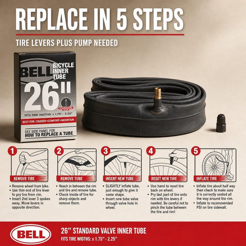 Bell Standard Bicycle Inner Tubes