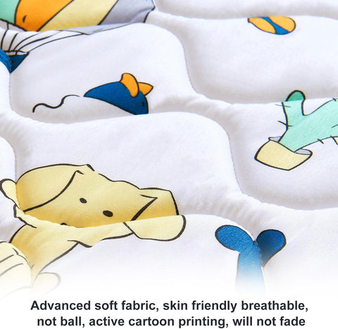 Mini Crib Mattress 38" x 24" x 4"- Firm Support and Comfort Premium Foam,Noiseless and Odorless,Hypoallergenic Mini Crib Mattress,Fits Mini and Portable Cribs,Dual Sided with Soft Breathable Fabric
