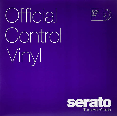 Serato Control Vinyl 12" Pair Blue