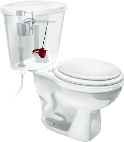 Fluidmaster 502 Universal 2-Inch Toilet Flapper, 3-Pack, Water Saving