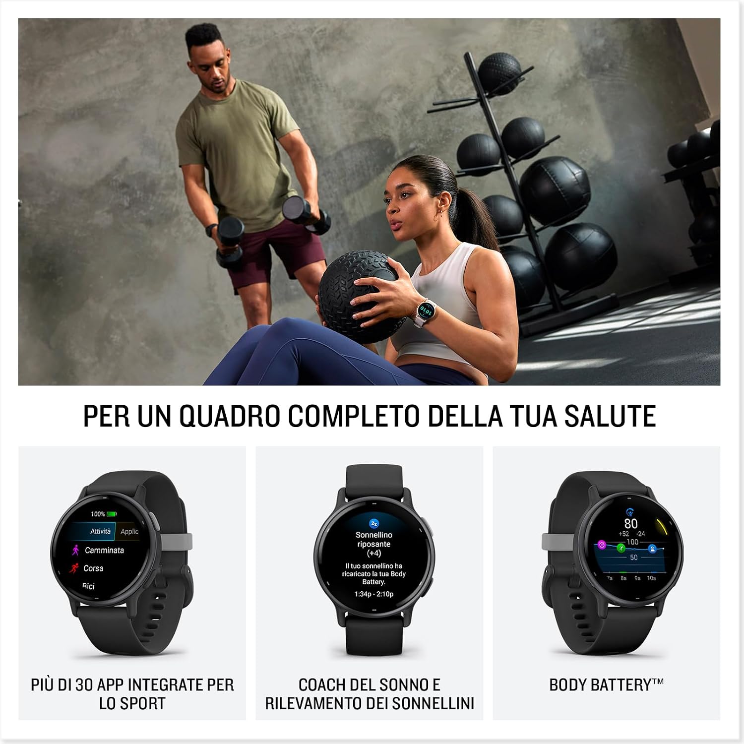 Garmin vívoactive® 5, Health & Fitness GPS Smartwatch, 42mm, Navy