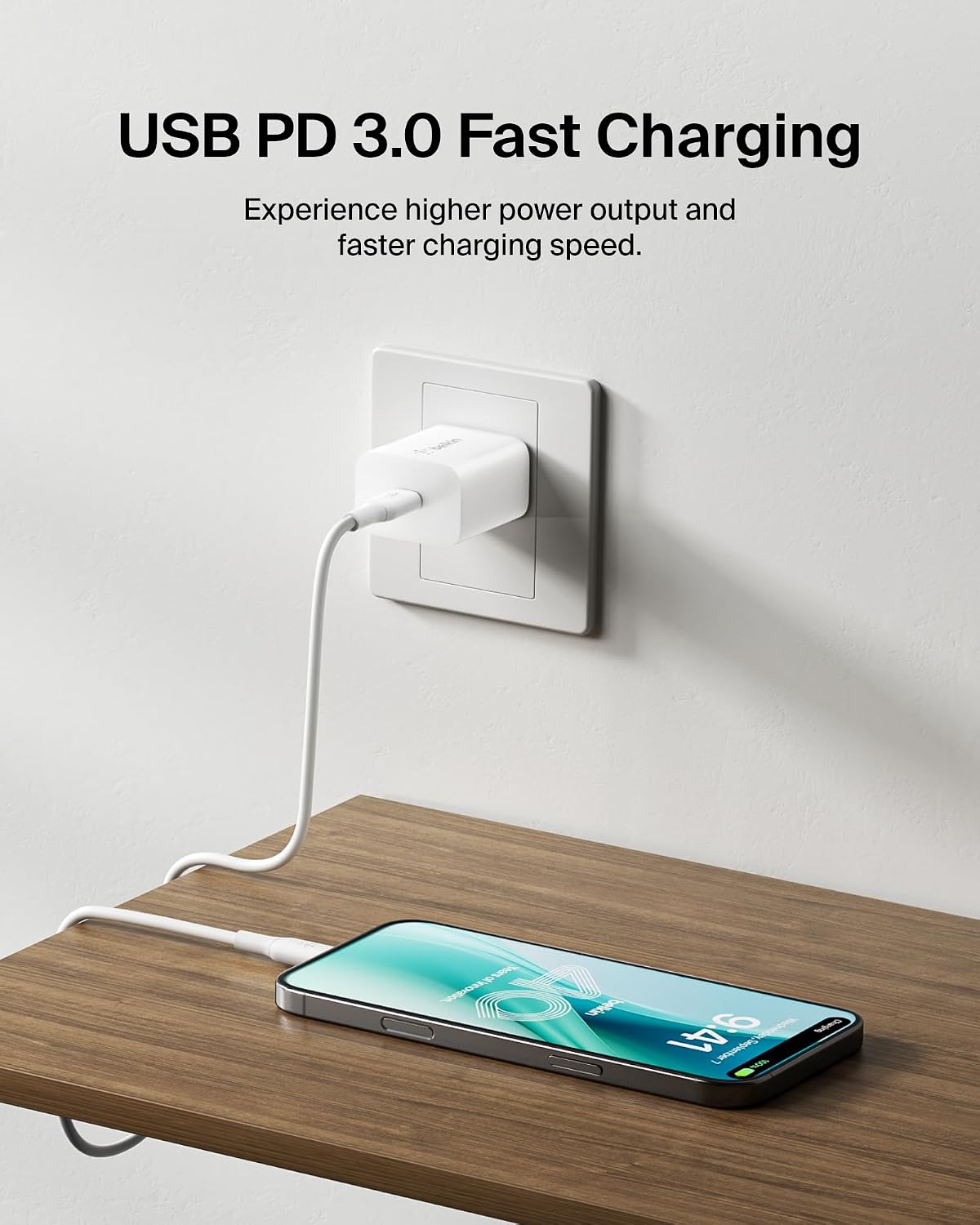 Belkin 20W Compact USB C Charger Block, 2 Pack, Fast Charging for Travel