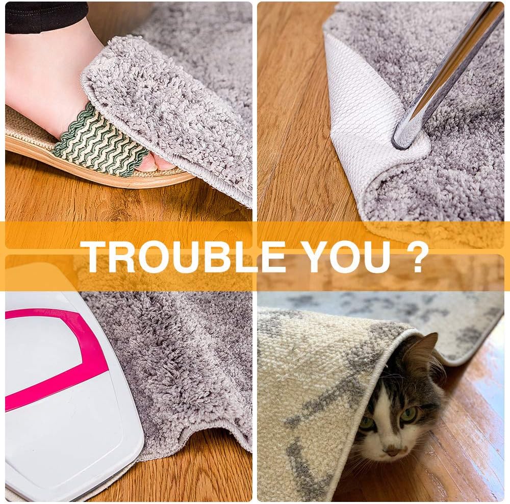 Home Techpro Vacuum Tech Rug Pad Gripper for Hardwood Floors No Damage Tape