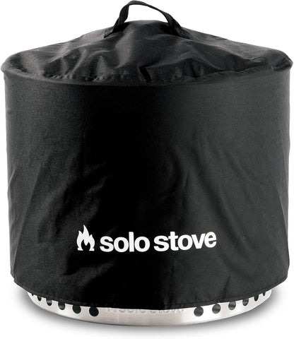 Solo Stove Yukon Shelter - Weather-Resistant Round Cover for Solo Stove Yukon Fire Pit and Accessories - PVC-Coated Polyester with Aluminum Reinforcement - Waterproof Year-Round Protection