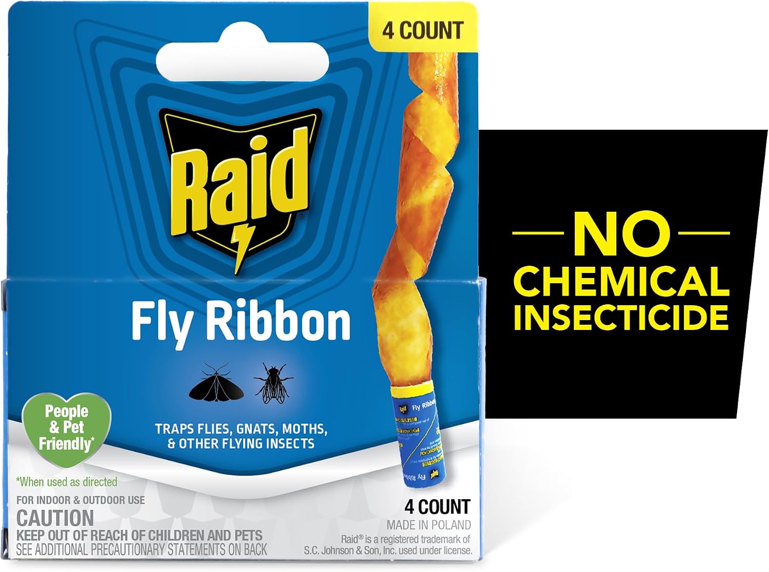 Raid FR3-RAID 4 Count Fly Catcher Ribbon (1-Pack)