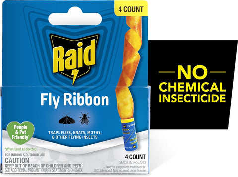 Raid FR3-RAID 4 Count Fly Catcher Ribbon (1-Pack)