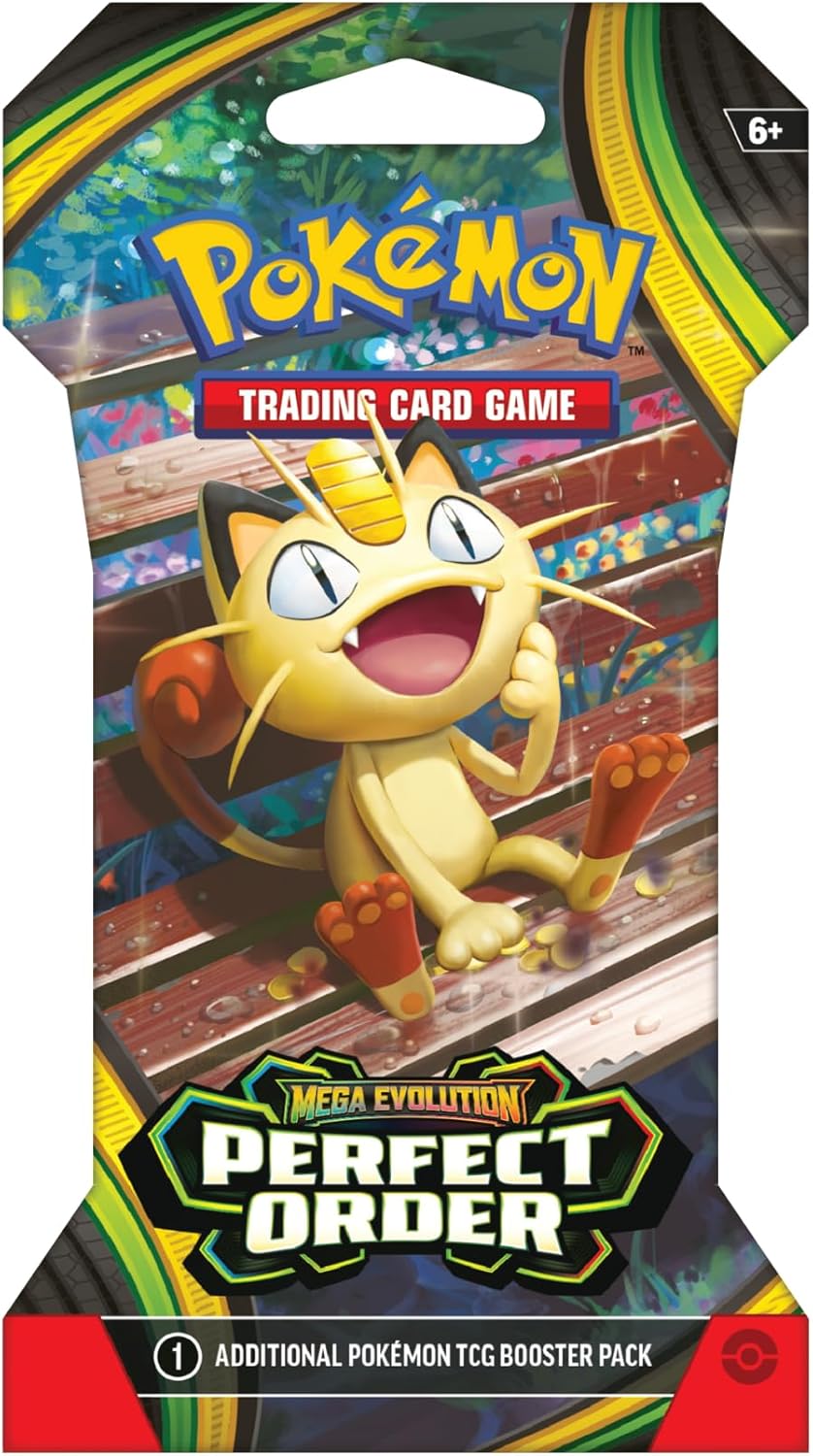 Pokemon TCG: Mega Evolutions - Perfect Order Sleeved Booster Pack - 10 Cards