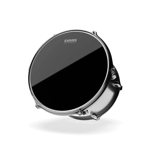 Evans Drum Heads - Hydraulic Black Tom Drumhead, 12 Inch