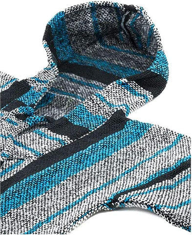 Classic Mexican Baja Hoodie Sweater Pullover
