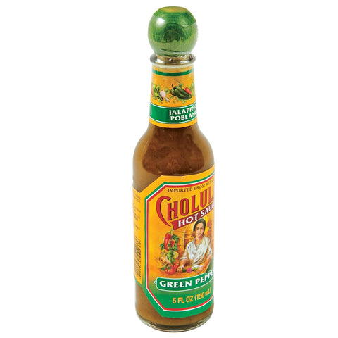 Cholula Green Pepper Hot Sauce, 5 fl oz (Pack of 12)