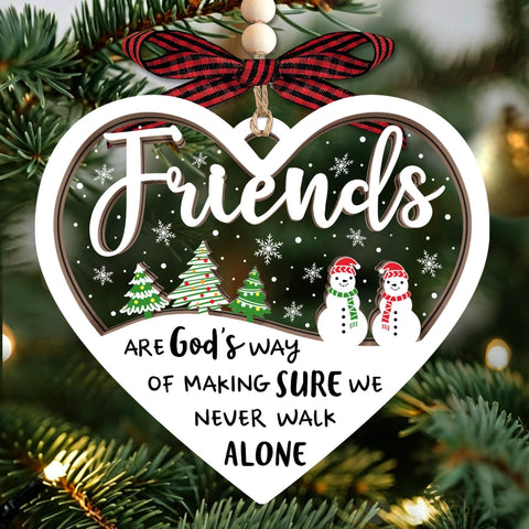 Friendship Ornament,Friends Gift for Women Christmas Ornaments 2026