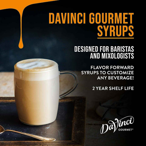DaVinci Gourmet Classic Caramel Syrup, Kosher, 25.4 Fluid Ounces (Pack of 4)