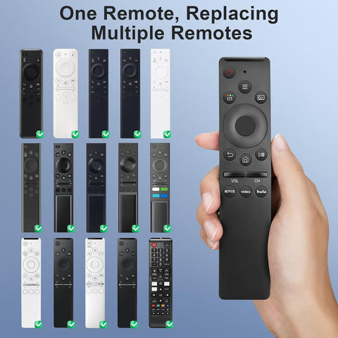 2-Pack Replacement Remote for Samsung Smart TV – No Setup, Instant Response